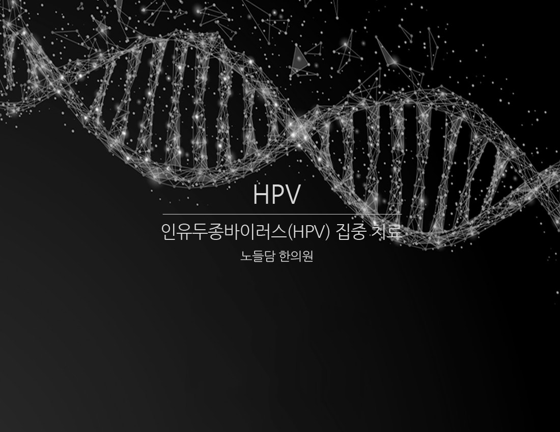 HPV 정보페이지 표지|인유두종바이러스 정보 표지
